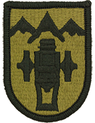 169th Field Artillery Brigade OCP Scorpion Shoulder Sleeve Patch